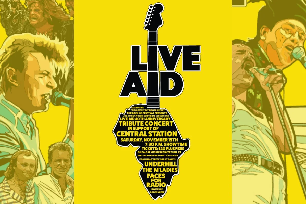 Back 40 Presents Live Aid — P.W. Enns Centennial Concert Hall